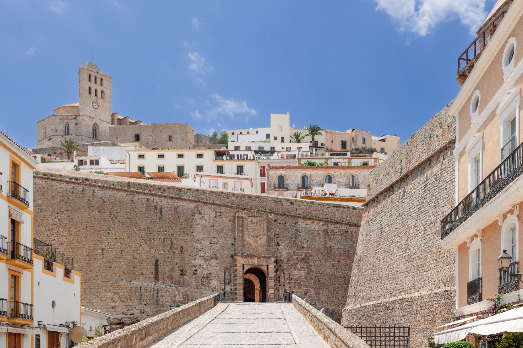 Dalt Vila gate, Ibiza old town